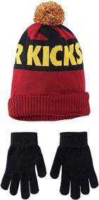 img 1 attached to NIKE Childrens Apparel Little Beanie Boys' Accessories