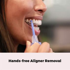 img 3 attached to 🔧 Blue Clear Aligner Removal Tool for Invisalign Braces - The Pultool
