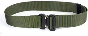 img 2 attached to Tactical Webbing Adjustable Military Release Men's Accessories and Belts