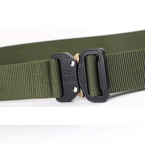 img 3 attached to Tactical Webbing Adjustable Military Release Men's Accessories and Belts