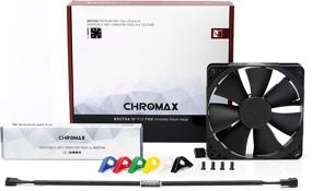 img 3 attached to Noctua NF F12 Chromax Black Swap Premium Grade Quiet