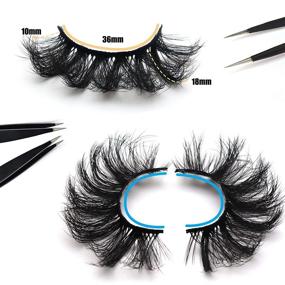 img 1 attached to Fyonas Dramatic Eyelashes Criss Cross Reusable