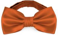 🔶 tiemart premium burnt orange bowtie logo