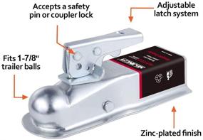 img 3 attached to NBJINGYI Trailer Coupler Width Straight