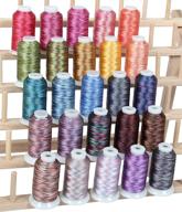multicolor polyester thread quilting embroidery logo