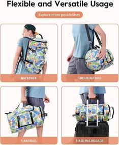 img 3 attached to 🎒 Versatile and Stylish Backpack Crossbody Daypacks for Shoulder Comfort