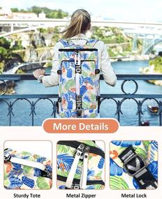 img 1 attached to 🎒 Versatile and Stylish Backpack Crossbody Daypacks for Shoulder Comfort