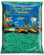 🐠 transform your aquarium with pure water pebbles nature's ocean turquoise gravel 5-lb logo