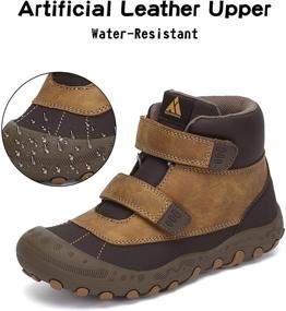 img 3 attached to Lightweight Mishansha Resistant Trekking Sneakers for Boys - Ideal Shoes for Any Outdoor Adventure