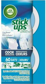 img 2 attached to Air Wick Stick Ups Crisp Breeze Air Freshener: Long-Lasting Freshness, Pack of 6 (Packaging May Vary)