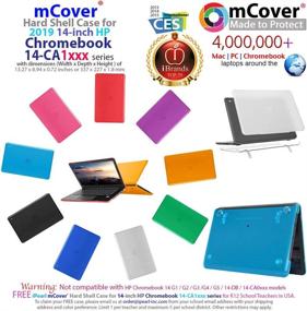 img 3 attached to MCover Hard Shell Case For Late-2019 14&#34 Laptop Accessories and Bags, Cases & Sleeves