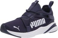 👟 effortless performance: puma softride running black luminous girls' shoes for unisex comfort logo