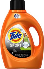 img 4 attached to Tide Plus Febreze Sport Active Fresh Liquid Laundry Detergent - 92 oz / 48 Loads - Ideal for Sports Enthusiasts