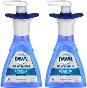 img 1 attached to 🌊 Dawn Ultra Platinum Dishwashing Foam - 10.15 oz - Fresh Rapids - 2pk: Ultimate Cleaning Power in a Fresh, Foamy Formula!