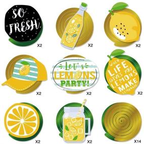 img 2 attached to 🍋 Kristin Paradise 30 Count Lemon Hanging Swirl Decorations, Lemonade Party Supplies, Citrus Lime Birthday Theme Decor for Boy Girl Baby Shower, Kids First Birthday Party, Favor Idea