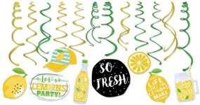 img 3 attached to 🍋 Kristin Paradise 30 Count Lemon Hanging Swirl Decorations, Lemonade Party Supplies, Citrus Lime Birthday Theme Decor for Boy Girl Baby Shower, Kids First Birthday Party, Favor Idea