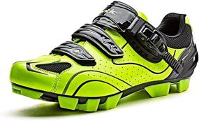 img 4 attached to Santic Mountain Cycling Mountain Buckle Men's Shoes: Sleek Design for Optimal Performance