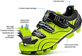 img 2 attached to Santic Mountain Cycling Mountain Buckle Men's Shoes: Sleek Design for Optimal Performance