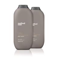 🌲 method men, cedar and cypress body wash, 18oz (pack of 2) logo