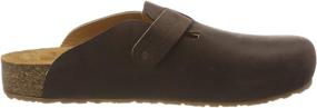 img 1 attached to HAFLINGER Mens Clogs Black Schwarz Men's Shoes and Mules & Clogs
