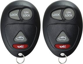 img 3 attached to Удобная и надежная замена брелока KeylessOption для L2C0007T - набор из 2 шт.