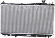 🔧 tyc 2354: premium replacement radiator for honda civic - plastic aluminum 1-row option logo