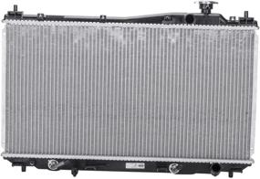 img 4 attached to 🔧 TYC 2354: Premium Replacement Radiator for HONDA Civic - Plastic Aluminum 1-Row Option