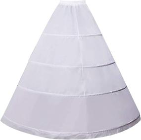 img 4 attached to Petticoat Underskirt Crinoline Wedding Petticoats