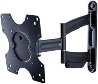 omnimount os50fm full motion tv mount: efficiently secure 13-37 inch black tvs logo