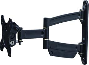 img 1 attached to OmniMount OS50FM Full Motion TV Mount: Efficiently Secure 13-37 Inch Black TVs