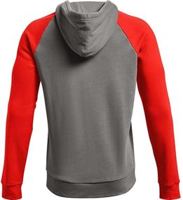 img 1 attached to Under Armour Fleece Colorblock Hoodie Men's Clothing in Active