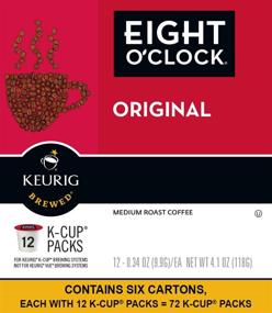 img 3 attached to Кофейные порции средней обжарки - Кофе Eight O'Clock The Original, 72 шт. - Капсулы Keurig K-Cup