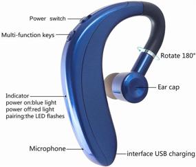 img 3 attached to Беспроводная гарнитура Bluetooth "Ultralight Headphone" - аксессуары и запчасти.