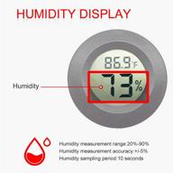 hygrometer thermometer temperature humidifiers greenhouse heating, cooling & air quality logo