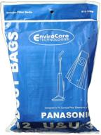 🧹 panasonic type u, u3 upright vacuum cleaner bags (12 pack) - white, model 60-2426-04 логотип