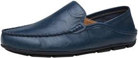 img 3 attached to 👞 Stylish Sanyge Leather Loafers Moccasin: Sanyge138Black41 – A Timeless Footwear Choice