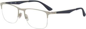 img 4 attached to Оправы для очков Ray Ban Optical 2595 СЕРЕБРЯНЫЙ