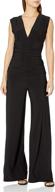 norma kamali sleeveless shirred jumpsuit women's clothing in jumpsuits, rompers & overalls logo