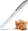 bread knife inch serrated stainless logo