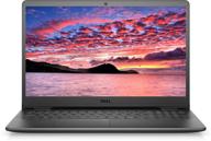 ноутбук dell inspiron 3000 2021 года с процессором intel celeron, 8 гб озу, 256 гб ssd, hd-дисплеем и веб-камерой - готов к онлайн-встречам, wifi, hdmi, win 10 home. логотип