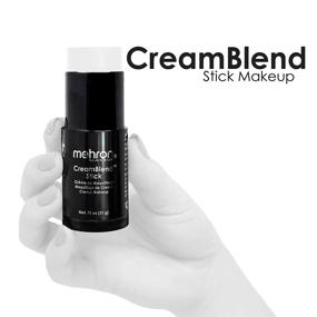 img 2 attached to 🎨 Mehron Makeup CreamBlend Stick - Краска для тела, белый (0.75 унции)