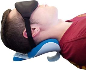 img 2 attached to 🌿 NeckZen Neck and Shoulder Relaxer: Объявление: "Поддержка шейного позвоночника: идеальная подушка для шейного остеохондроза, искривлений и облегчения боли