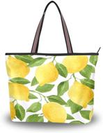 large tote bags for women, black sunflower summer handbags with zipper - shopper bag ideal for mother's day & christmas gifts for mom logo