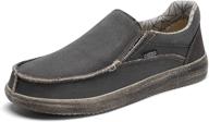 stylish and comfortable sonlleivoo canvas casual loafers: find your perfect pair today! logo