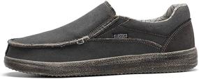 img 3 attached to Stylish and Comfortable SONLLEIVOO Canvas Casual Loafers: Find Your Perfect Pair Today!