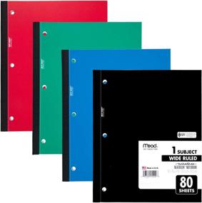 img 1 attached to 📔 Mead 05222 Wireless Neatbook Notebook, Wide Rule, White, 80 Sheets - 10.5 x 8 Inches