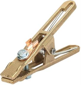 img 4 attached to 🔩 260A A-Shape Brass Ground Welding Earth Clamp with Copper Grip for Welding Machine