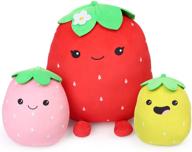 benben strawberry stuffed squishy cushion logo