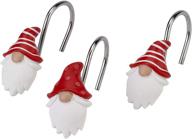 🛀 multicolor 12 piece shower hook set from avanti linens - gnome walk collection logo