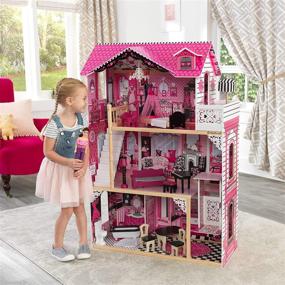 img 3 attached to 🏡 Amelia Dollhouse by KidKraft KKR65093